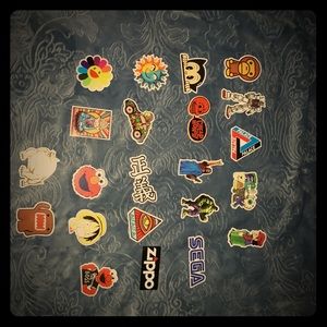 22 stickers (never used)